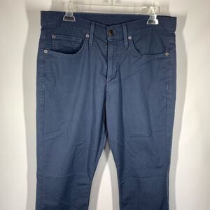 Cremieux men's Chino blue casual pant size 32X 30